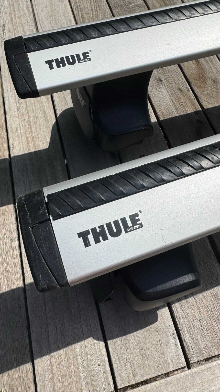 Thule WingBar 962 Dakdragers met Kit 1823 en Voeten 754, Ophalen, Zo goed als nieuw