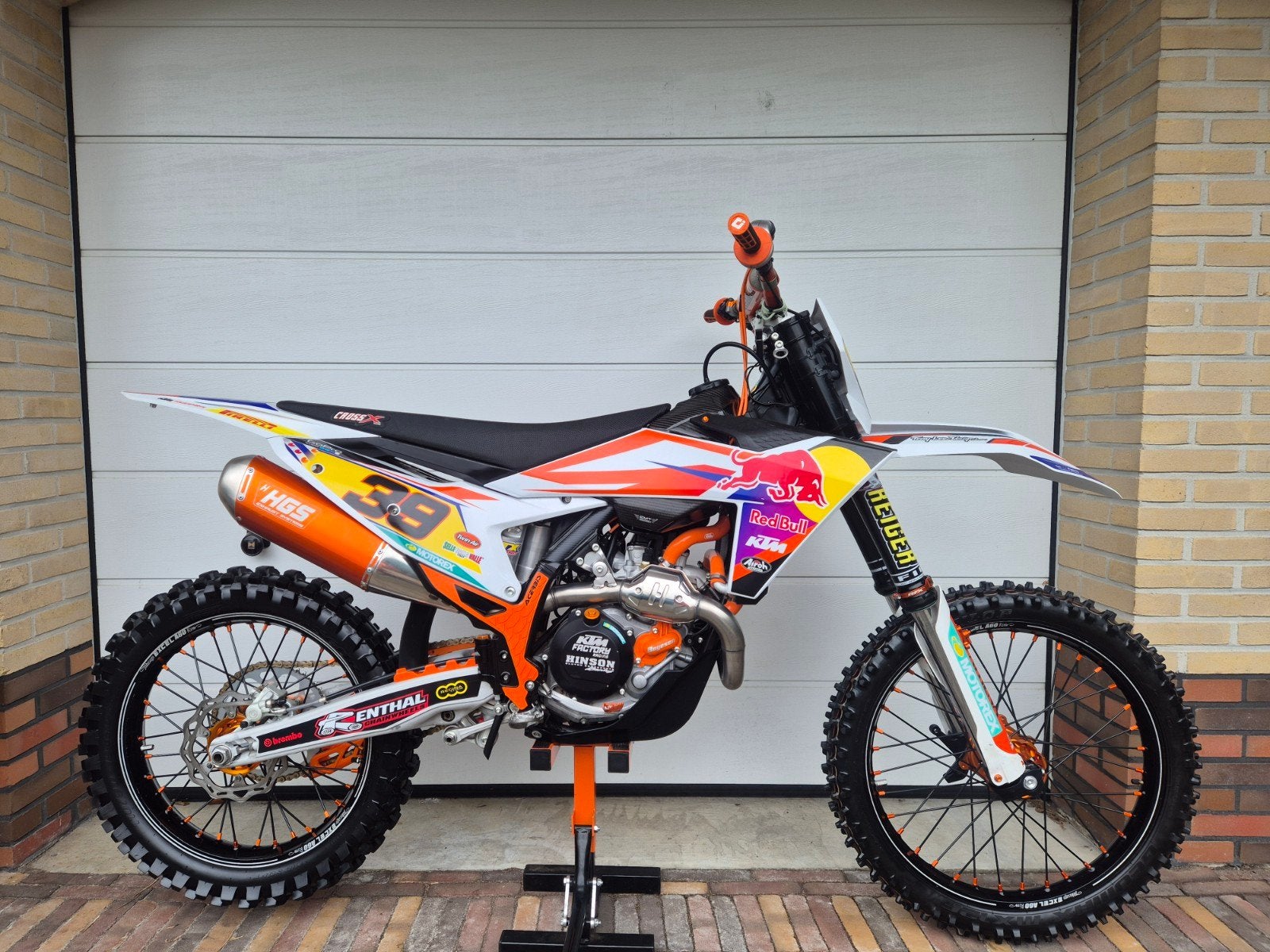 ktm sxf 450 hgs uitlaat, Particulier, Crossmotor