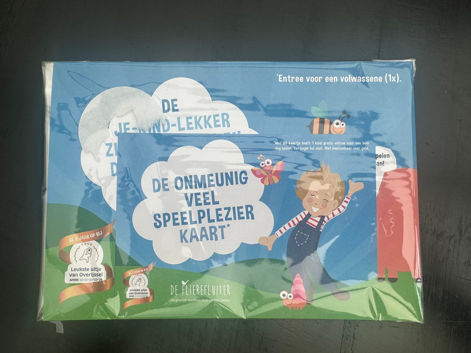 Flierefluiter entree kaartjes, Twee personen, Ticket of Toegangskaart