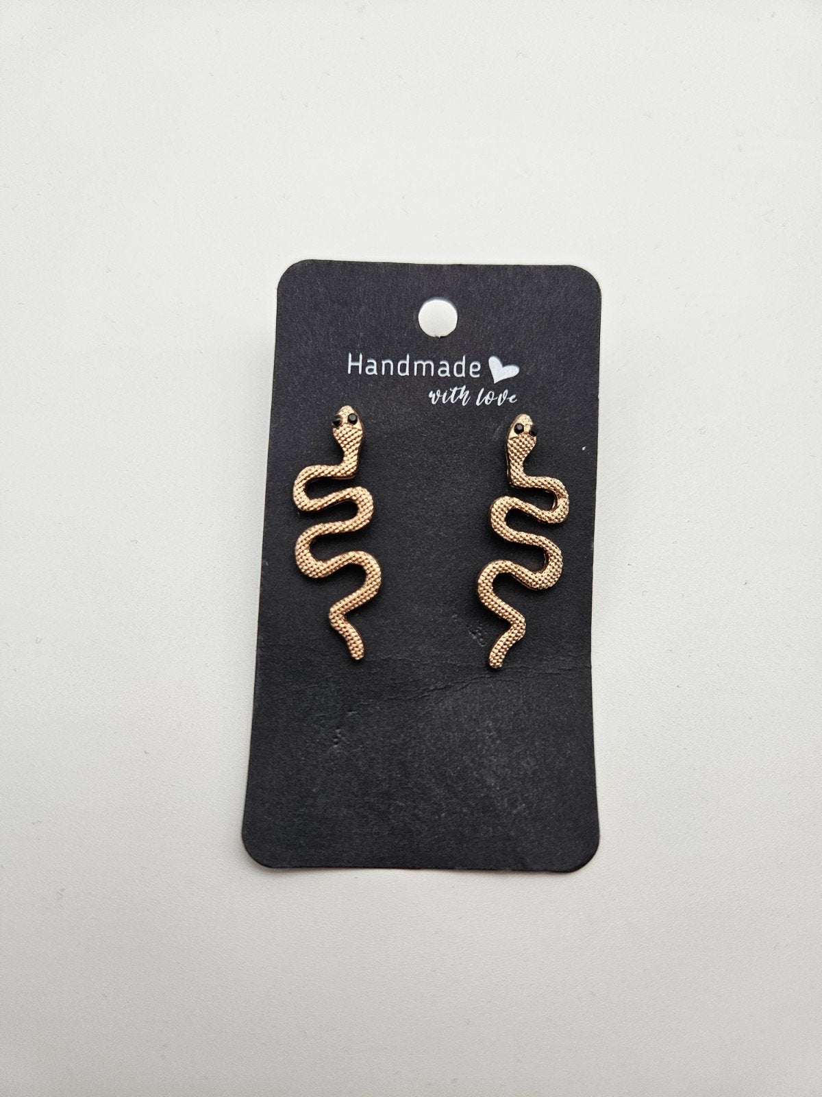 Oorbellen Gouden slang, Overige materialen, Hangers, Nieuw, Ophalen of Verzenden