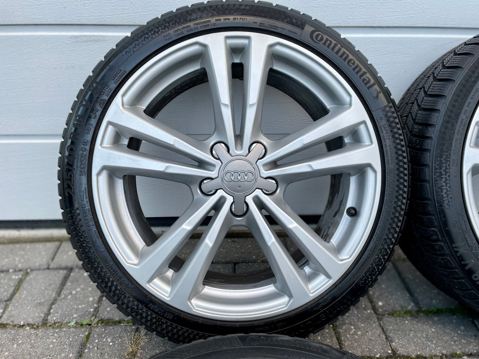 18 Inch Originele Audi A3 Velgen 225/40/18 5x112 !!!, 18 inch, Banden en Velgen, 225 mm, Winterbanden