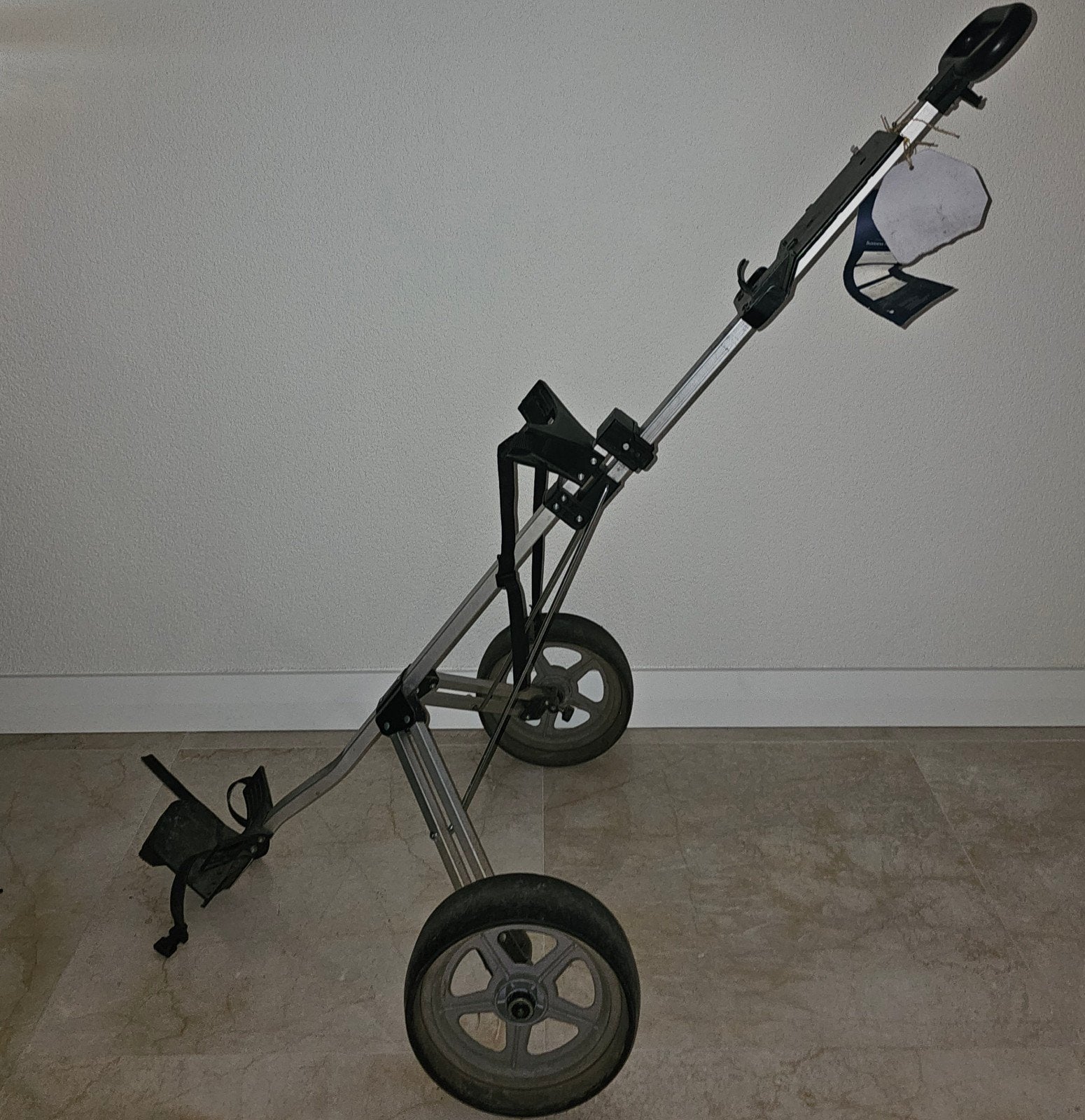 Inklapbaare golftrolley, Sport en Fitness, Golf, Ophalen, Golfkar