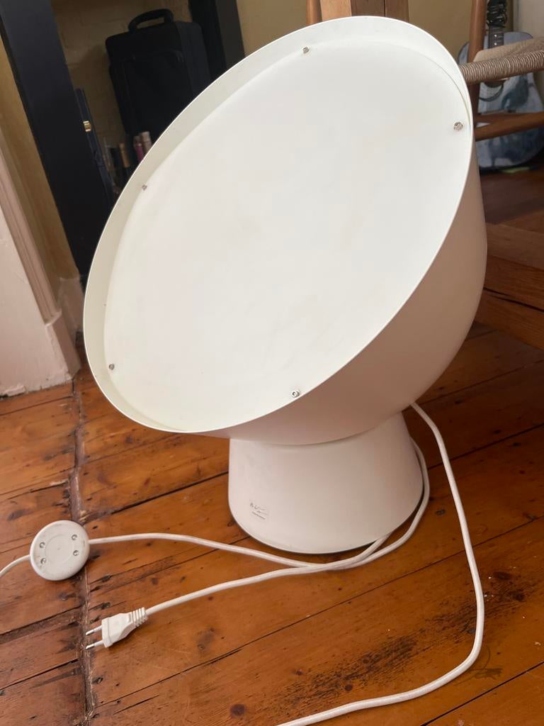 Witte vloerlamp/wandlamp XL, design Ola Wihlborg, Ophalen, Gebruikt, Overige materialen, Minder dan 100 cm