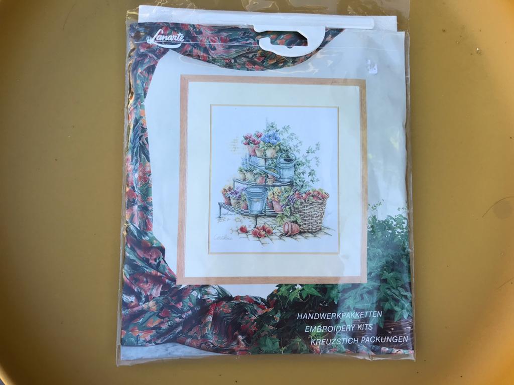 Lanarte borduurpakket life style collection , kruissteek, Hobby en Vrije tijd, Ophalen of Verzenden, Zo goed als nieuw, Borduurpakket