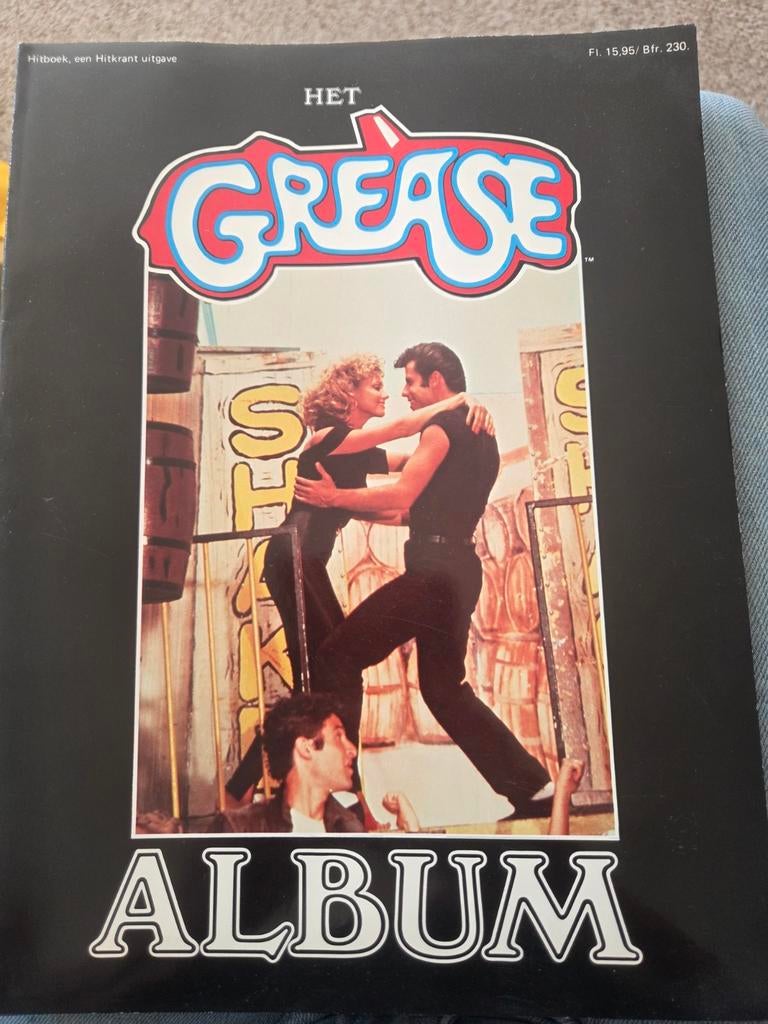 Het Grease Album - Hitkrant Uitgave (1978), Ophalen of Verzenden, Gelezen, Hitkrant, Film- of Tv-bewerking