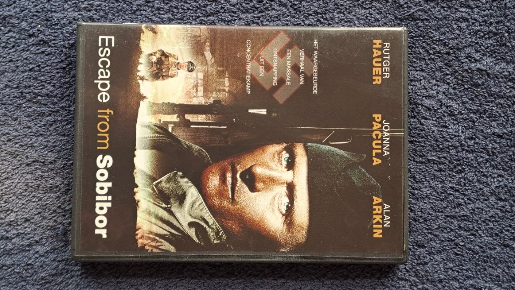 Escape from Sobibor "Rutger Hauer", Vanaf 16 jaar, Ophalen of Verzenden, Zo goed als nieuw, Actie en Avontuur