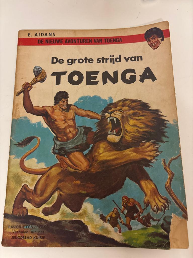 De grote strijd van Toenga, Boeken, Stripboeken, Eén stripboek, Ophalen of Verzenden, Gelezen