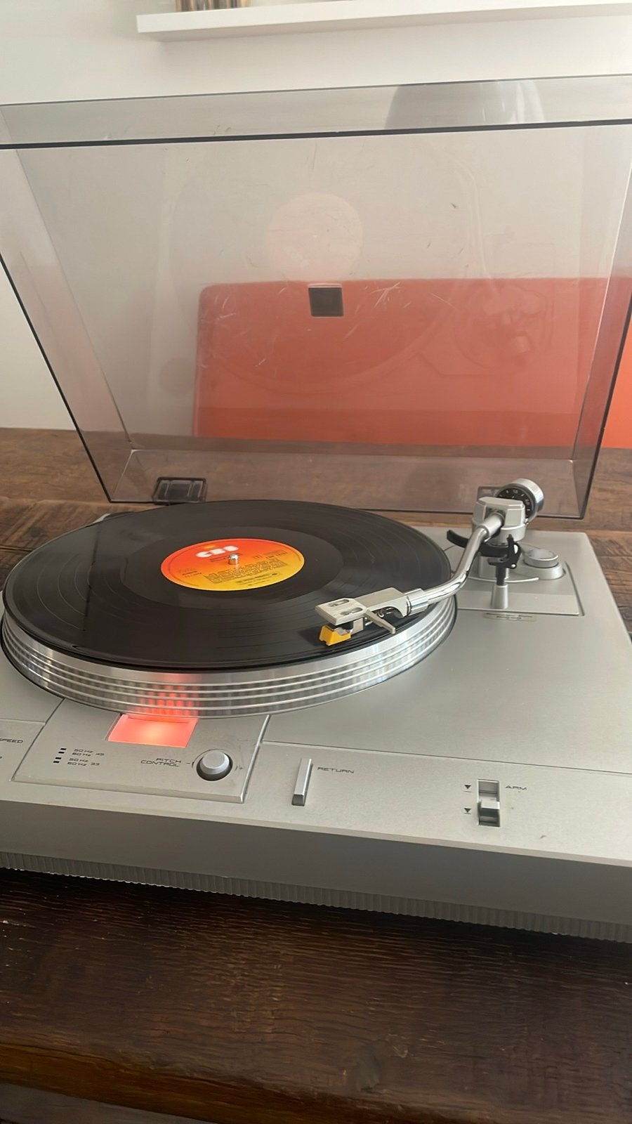 Akai AP-D30C Direct Drive Platenspeler met Auto-Return, Audio, Tv en Foto, Platenspelers, Ophalen, Pitch-regelaar, Zo goed als nieuw