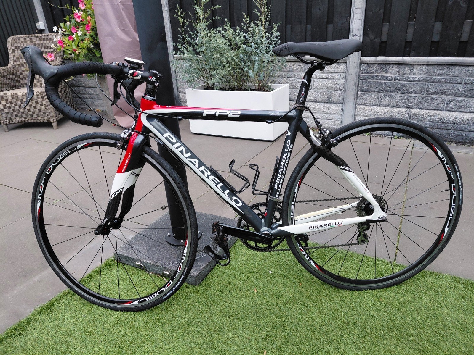 Pinarello FP2 Racefiets - Ultegra Afmontage, 28 inch, Gebruikt, Velgrem, Aluminium