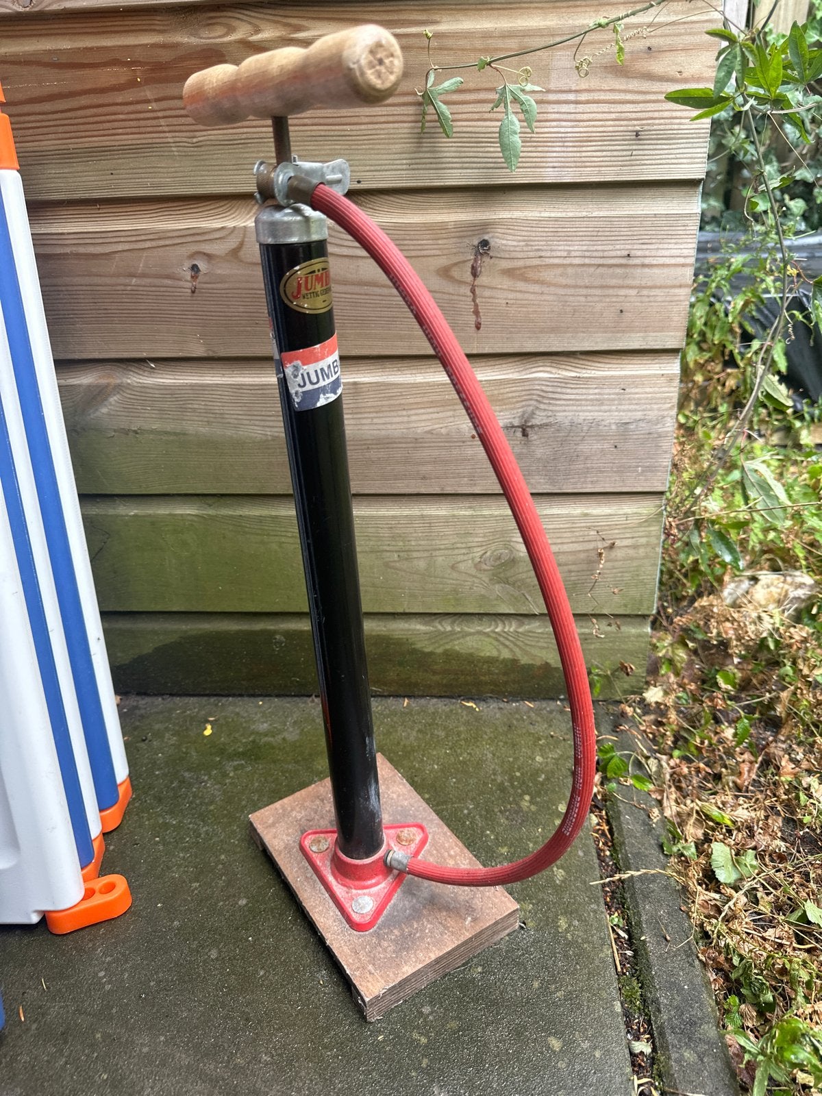 Jumbo Fietspomp - Vintage en Robuust, Fietsen en Brommers, Ophalen, Gebruikt