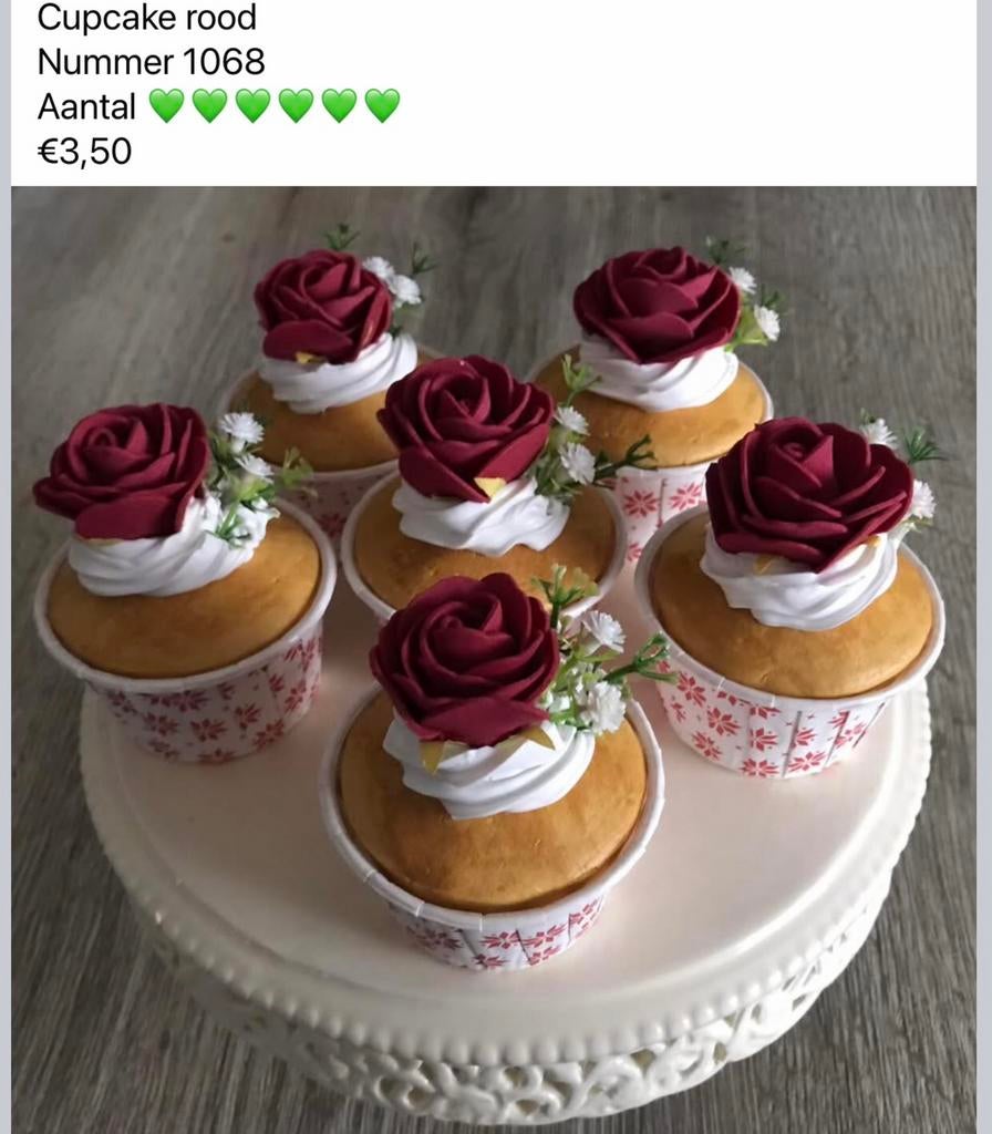 Div decoratie nep cupcake, Ophalen of Verzenden, Nieuw