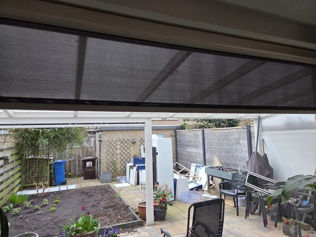 Zonnescherm/Screen, Tuin en Terras, Ophalen, Gebruikt, 150 tot 300 cm, 250 cm tot 450 cm