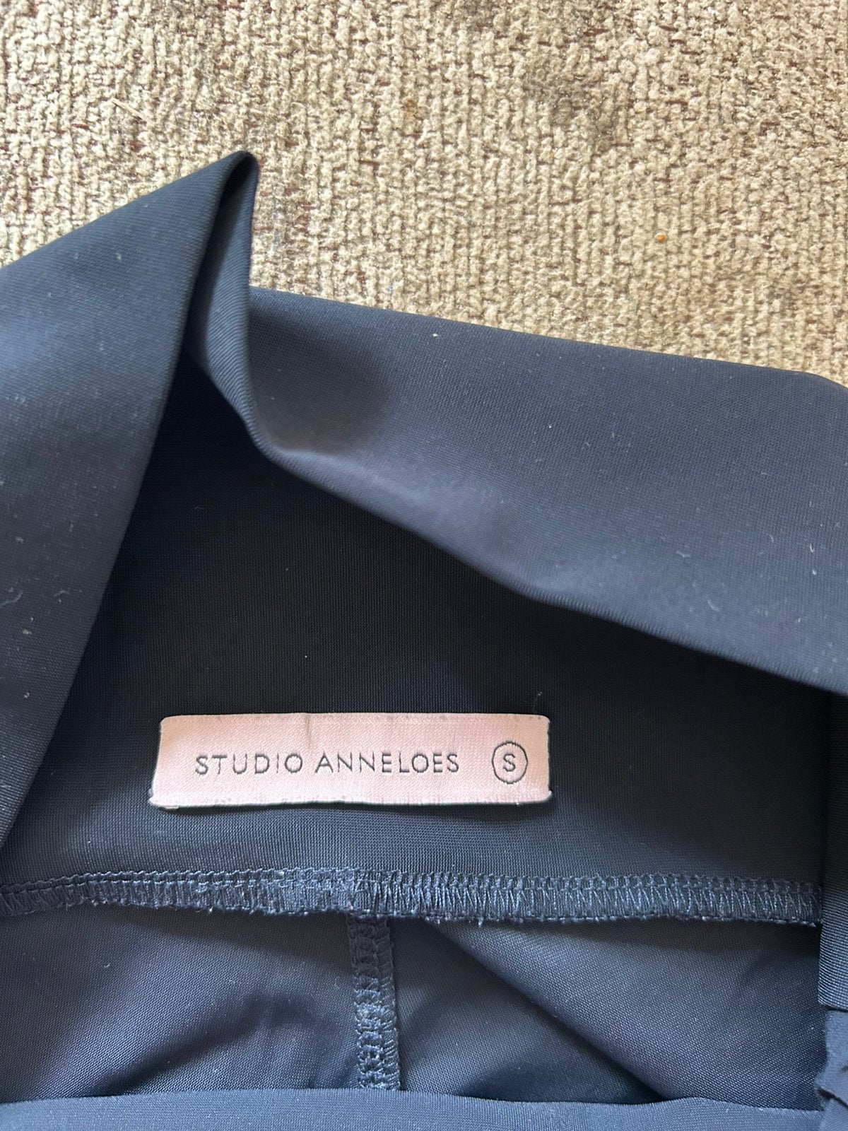 Studio anneloes zwangerschapsbroek, Kleding | Dames, Blauw, Ophalen of Verzenden, Maat 36 (S), Gedragen