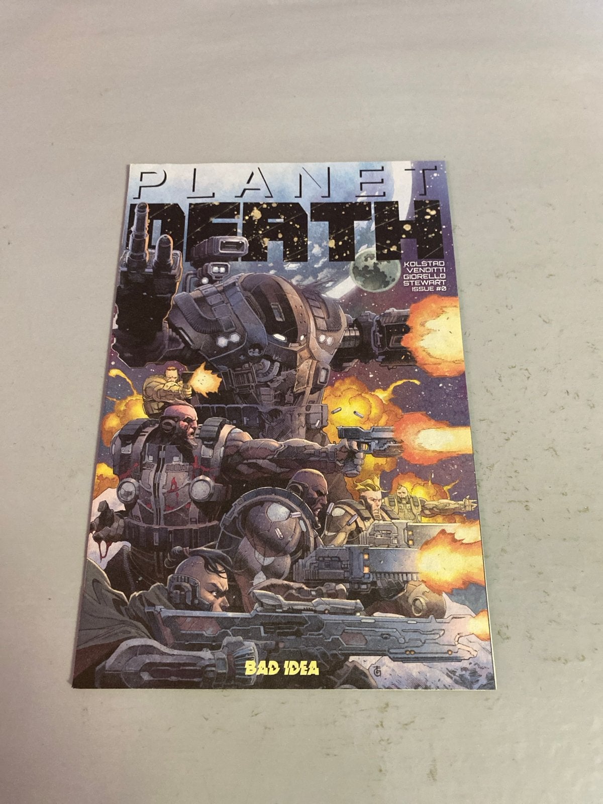 Planet Death #0 Tomás Giorello Exclusive Variant Comic, Eén comic, Ophalen of Verzenden, Zo goed als nieuw, Amerika