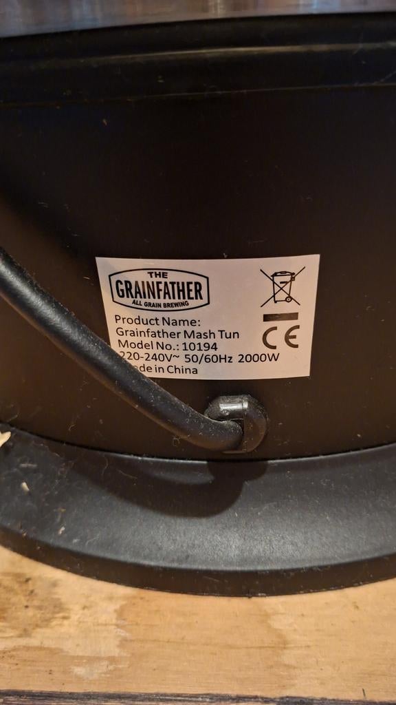 Grainfather, Hobby en Vrije tijd, Ophalen, Zo goed als nieuw