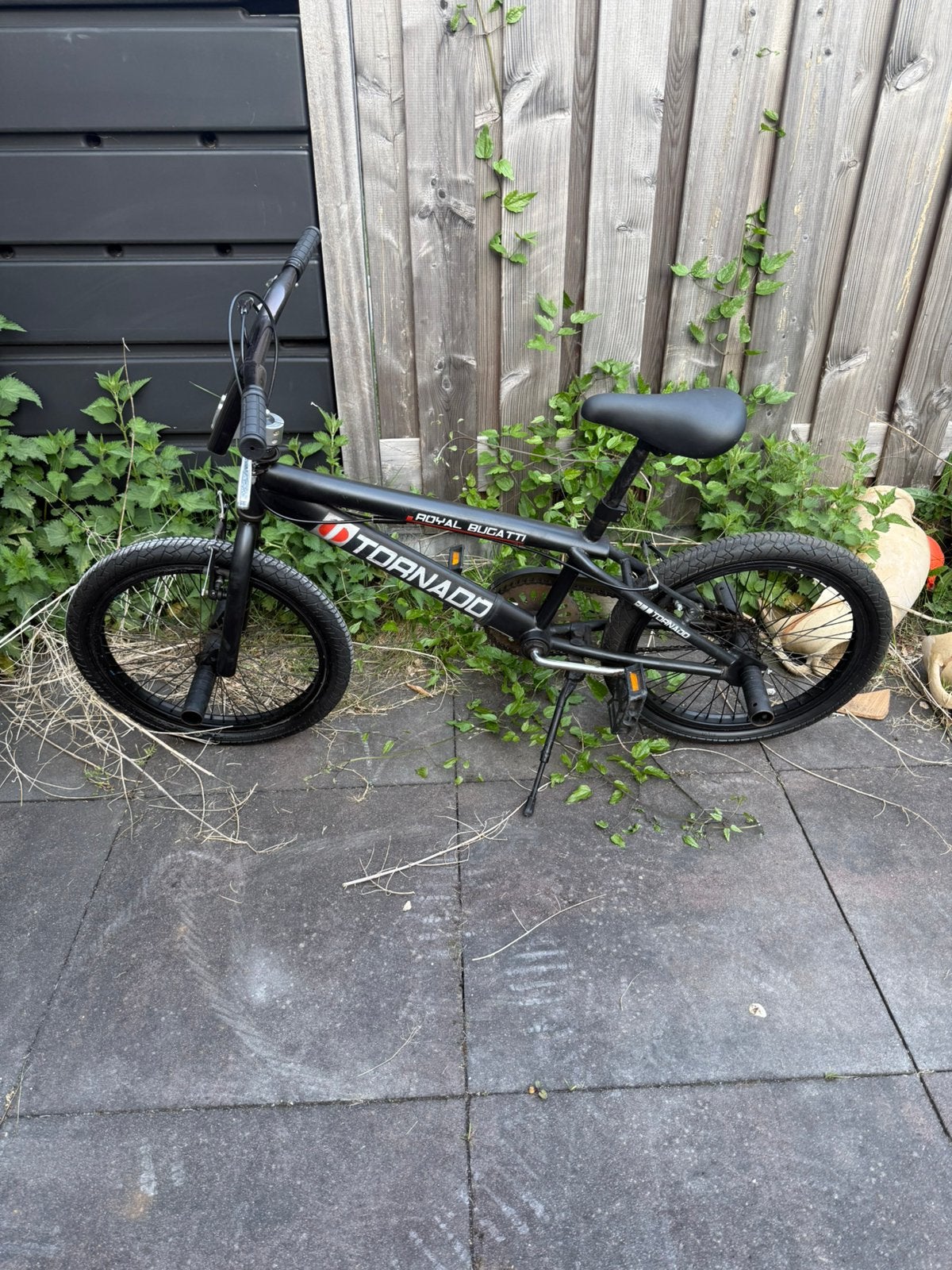 BMX Royal Buggati Tornado Crossfiets Stuntfiets Zwart 20”, Ophalen, Aluminium, Voetsteunen, 16 tot 20 inch