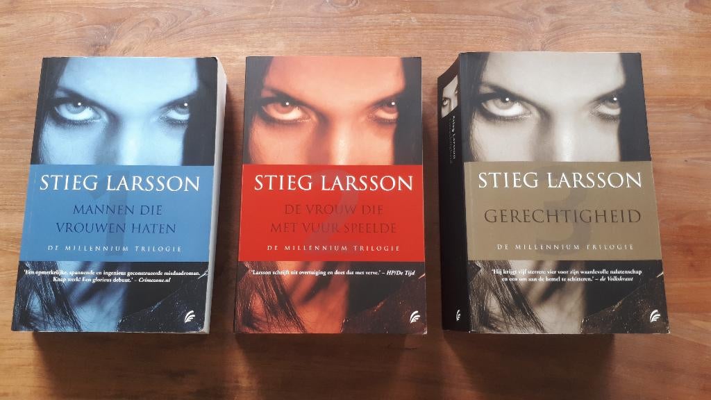 Stieg Larsson - De Millennium trilogie - compleet, Boeken, Gelezen, Scandinavië, Ophalen of Verzenden, Stieg Larsson