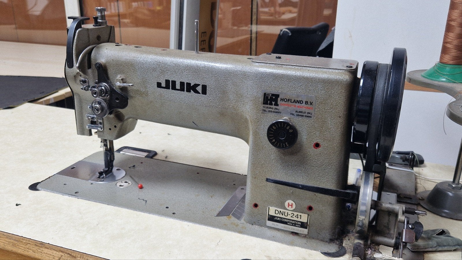 Juki Naaimachine voor Leer en Stof in goede conditie., Industrieel, Ophalen, Overige merken, Naaimachine