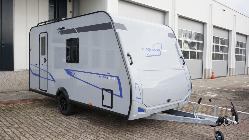 Caravelair Sport Line 410, Caravans en Kamperen, Bedrijf, Treinzit, Tot en met 3, Schokbreker