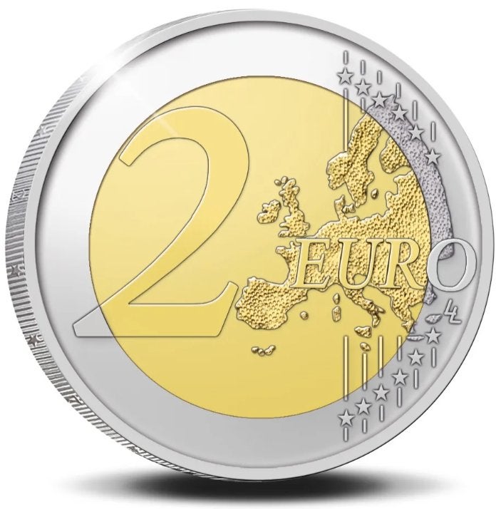 Vaticaanstad 2 euro 2024 BU – Gulielmo Marconi, Ophalen of Verzenden, Vaticaanstad, 2 euro, Losse munt