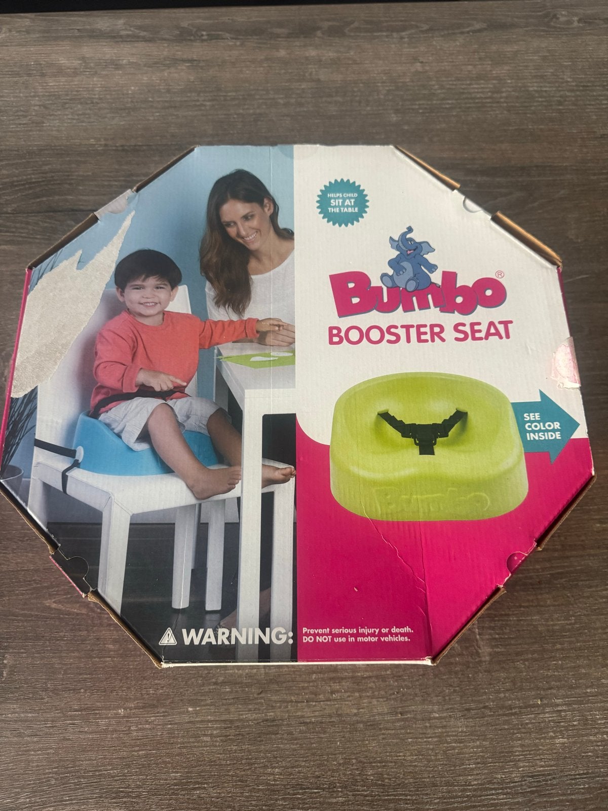Bumbo Booster Seat - Zo goed als nieuw, Ophalen of Verzenden, Zo goed als nieuw, Overige typen, Gordel(s)