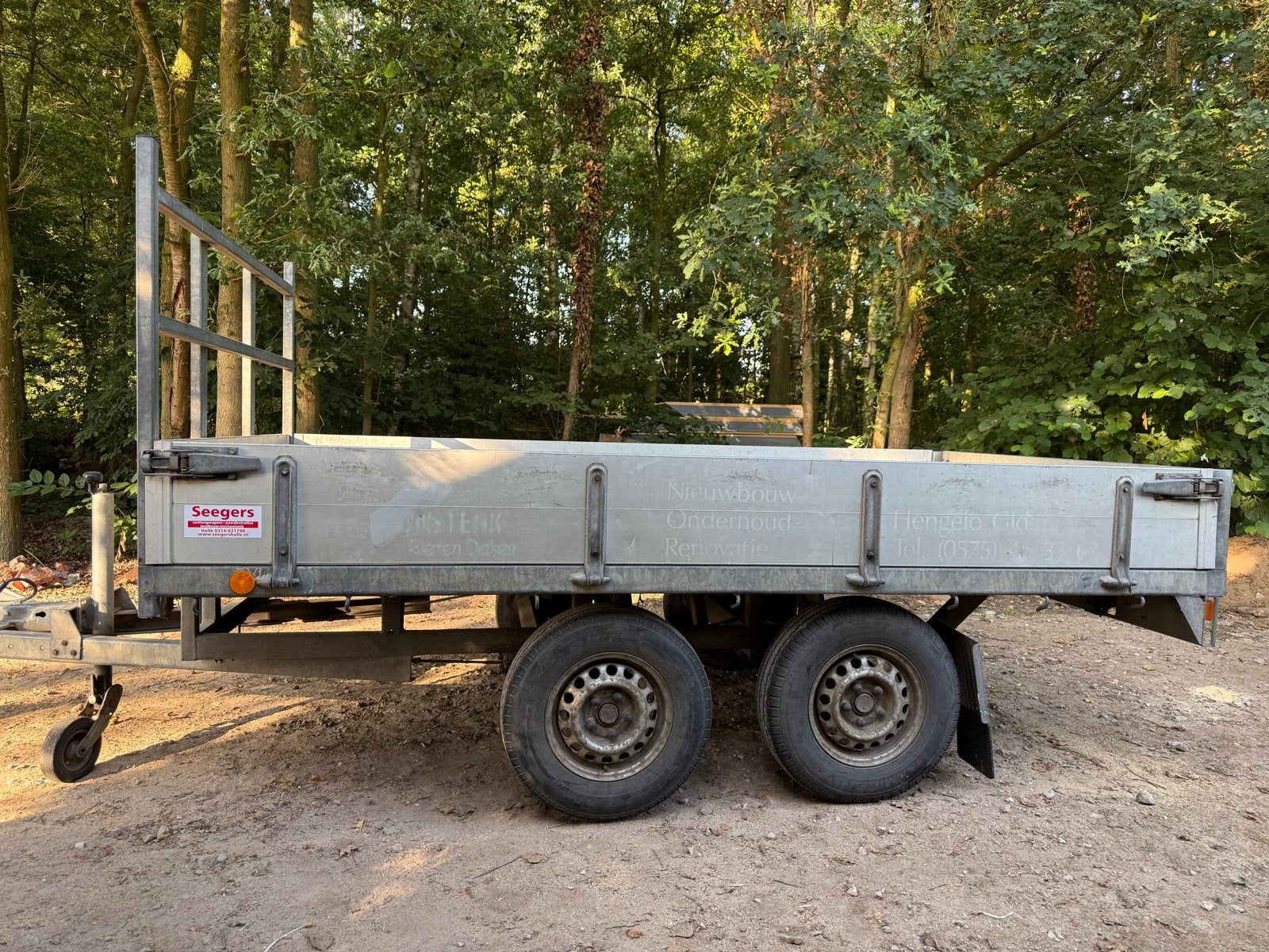 Atec plateau aanhangwagen - Ideaal voor zware klussen, Auto diversen, Ophalen, Gebruikt