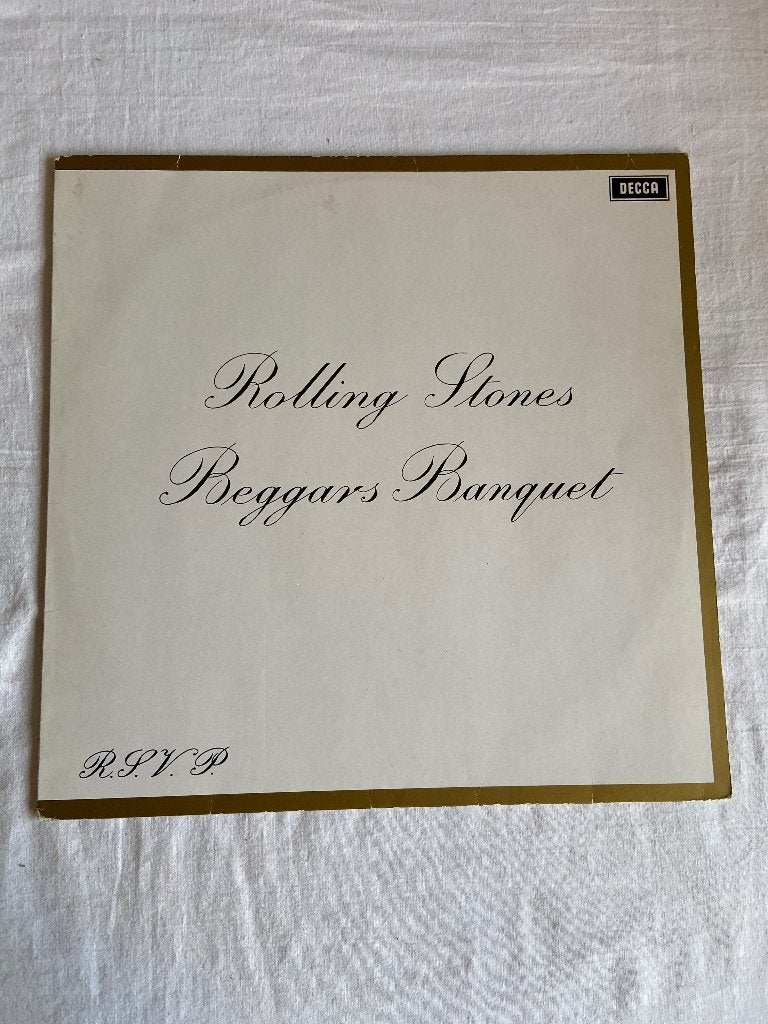 The Rolling Stones  -  beggars banquet, LP, Ophalen of Verzenden, Zo goed als nieuw, 12 inch