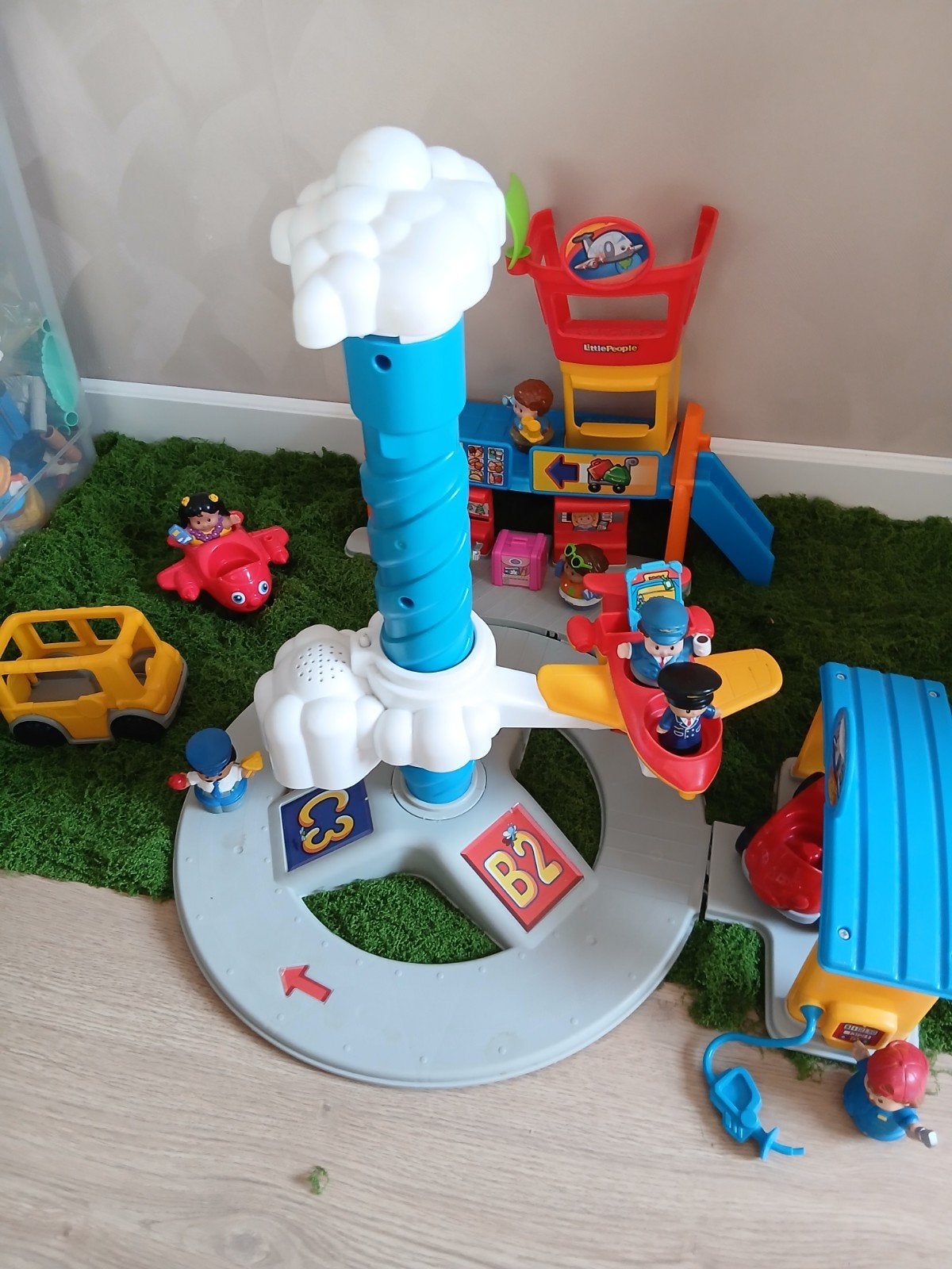 little people vliegveld, Kinderen en Baby's, Ophalen of Verzenden, Gebruikt, Speelset