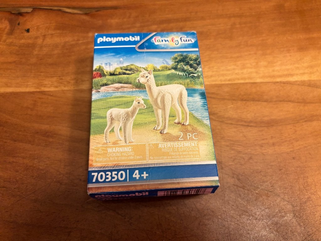 Playmobil - alpaca's 70350 compleet, Wild life, Complete set, Ophalen of Verzenden, Zo goed als nieuw