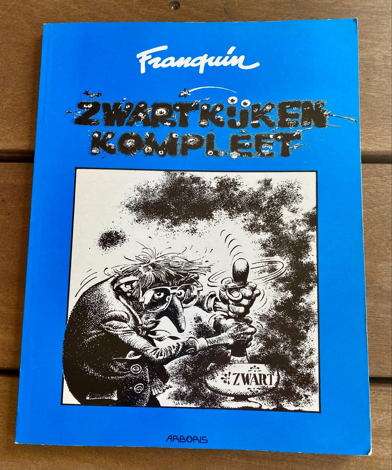 Franquin Zwartkijken Kompleet - Eerste Druk, Eén stripboek, Ophalen of Verzenden, Gelezen