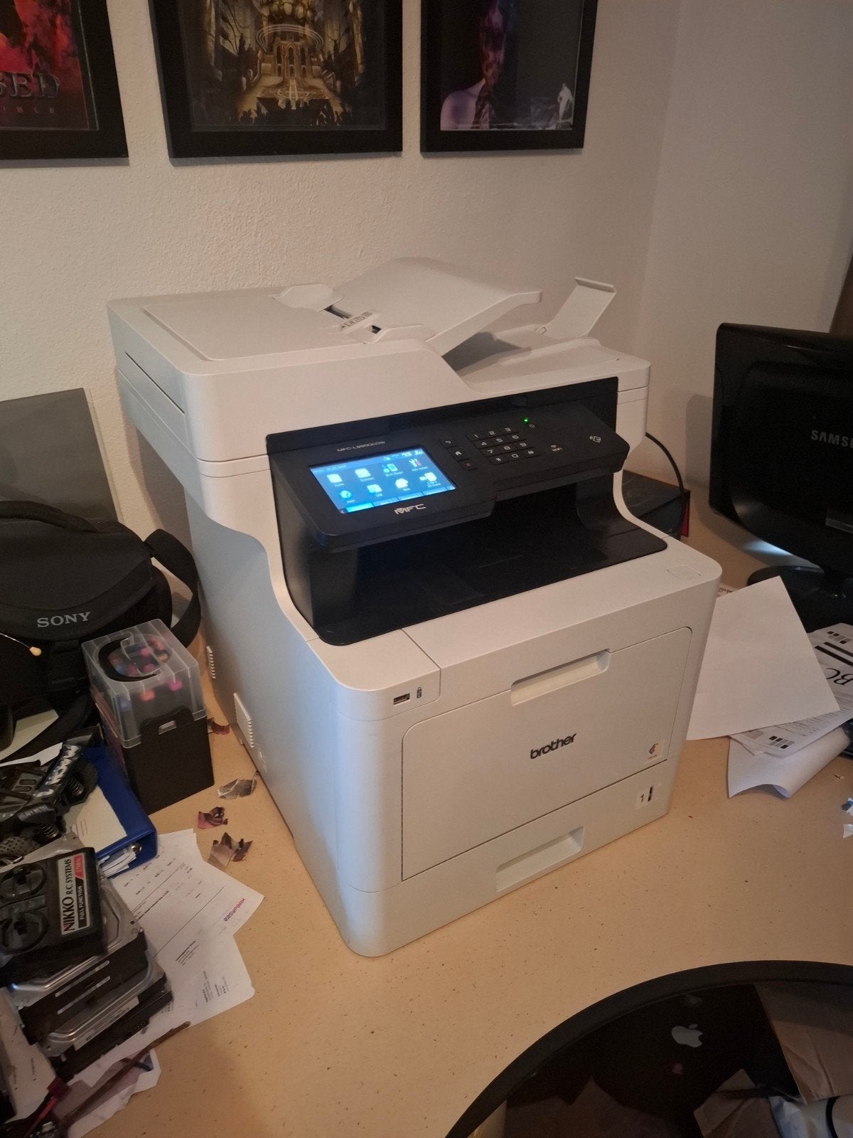 Brother MFC-L8900CDW All-in-one Laserprinter -Papierprobleem, All-in-one, Draadloos, Ophalen of Verzenden, Niet werkend