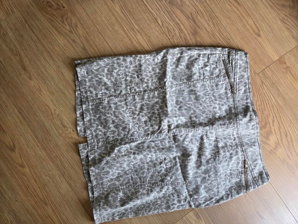 Gerry Weber rok met dierenprint, Maat 38/40 (M), Ophalen of Verzenden, Gerry Weber, Grijs