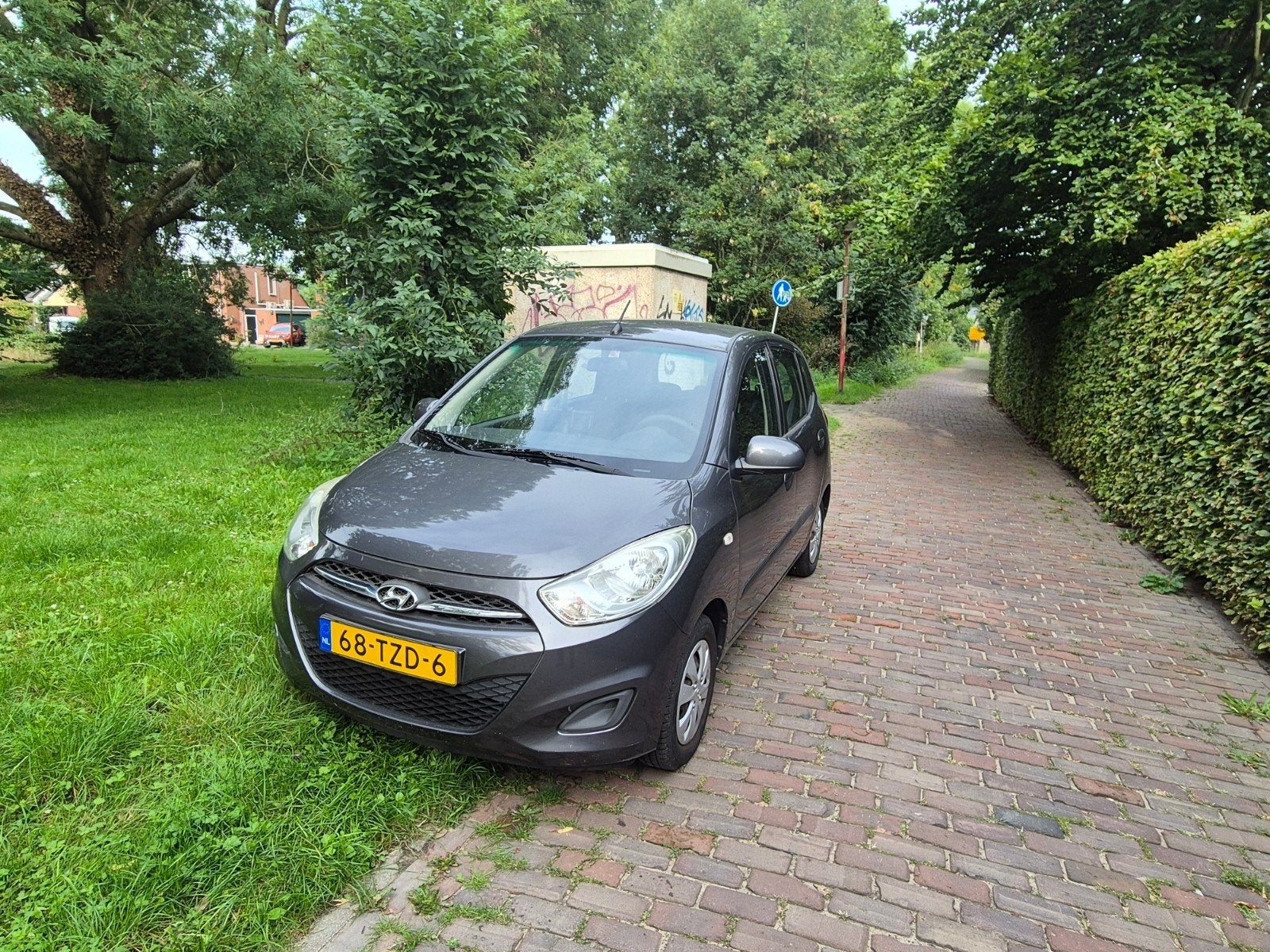 Nette Hyundai i10 (2012) | Lage km-stand (75.895 km) | Airco, Auto's, Stof, 4 cilinders, 400 kg, Origineel Nederlands