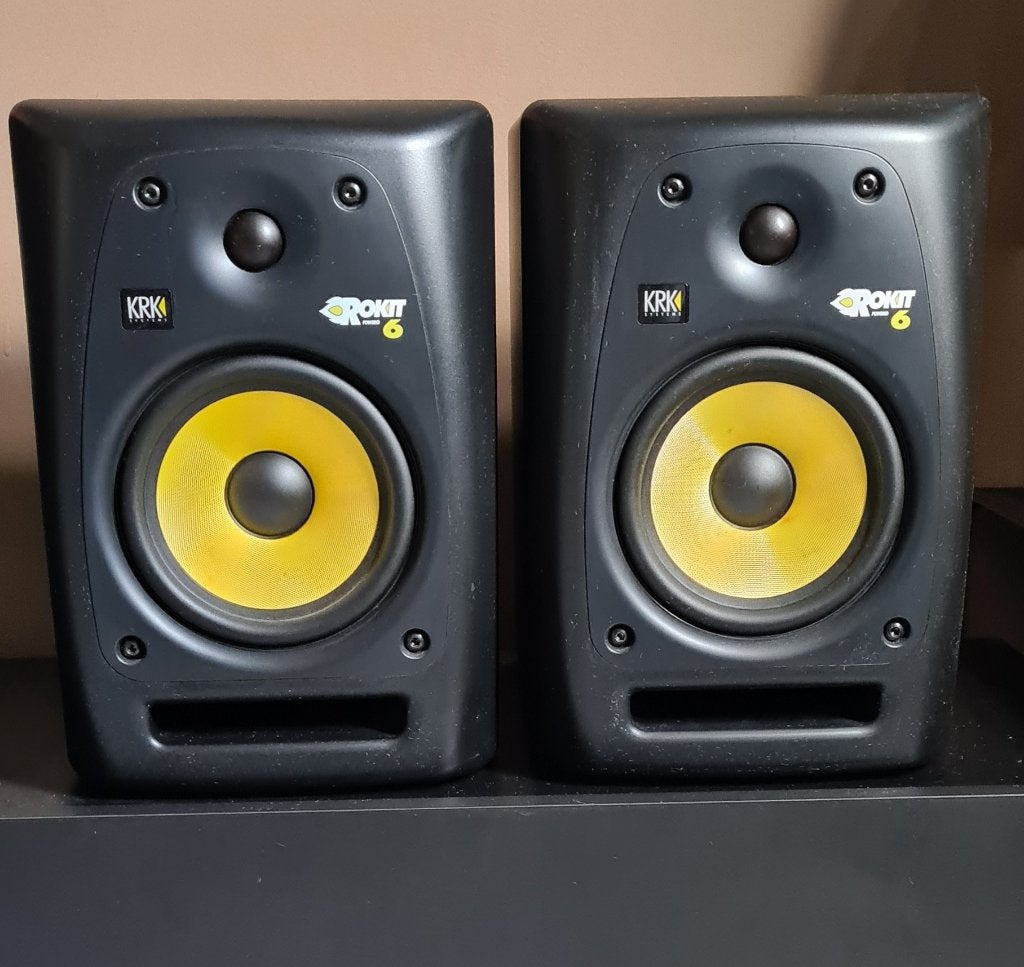 KRK ROKIT 6 Studio Monitor Speakers – Set van 2, Ophalen, Gebruikt, Audio