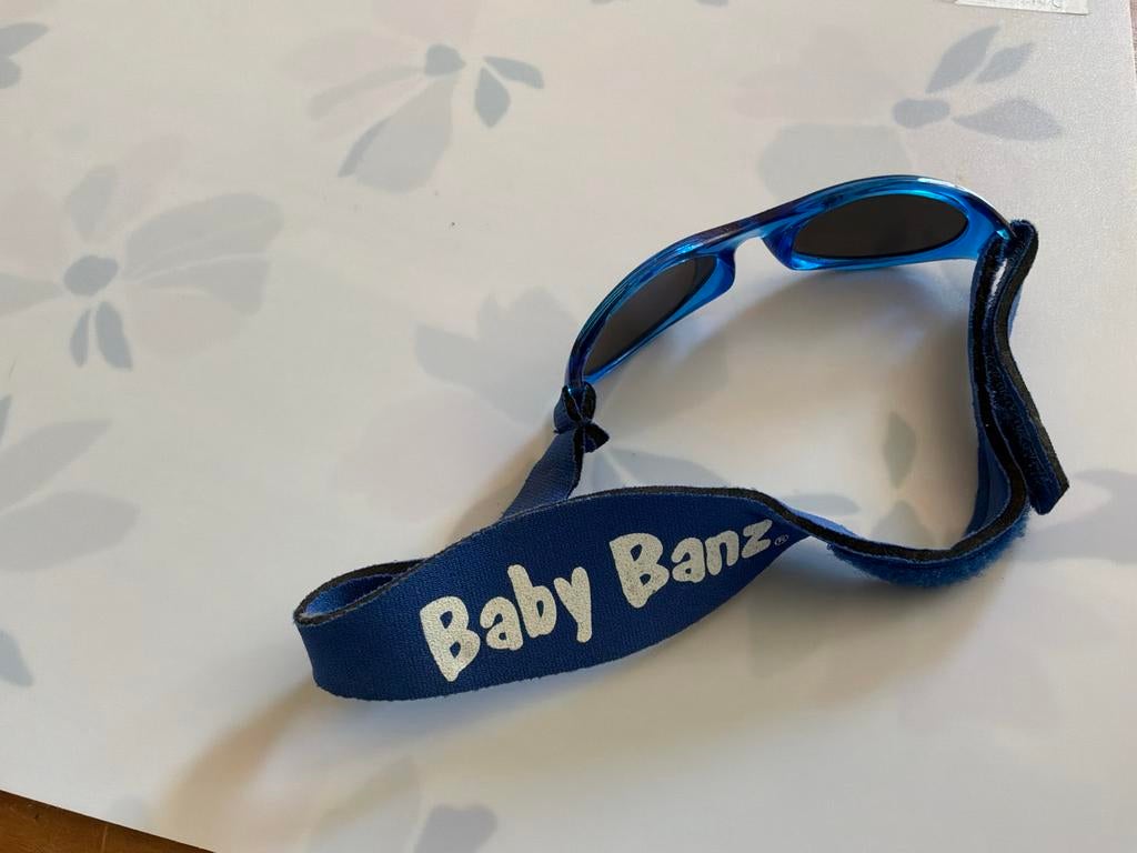 Baby Banz zonnebril voor baby’s met klittenband, Ophalen of Verzenden, Gebruikt