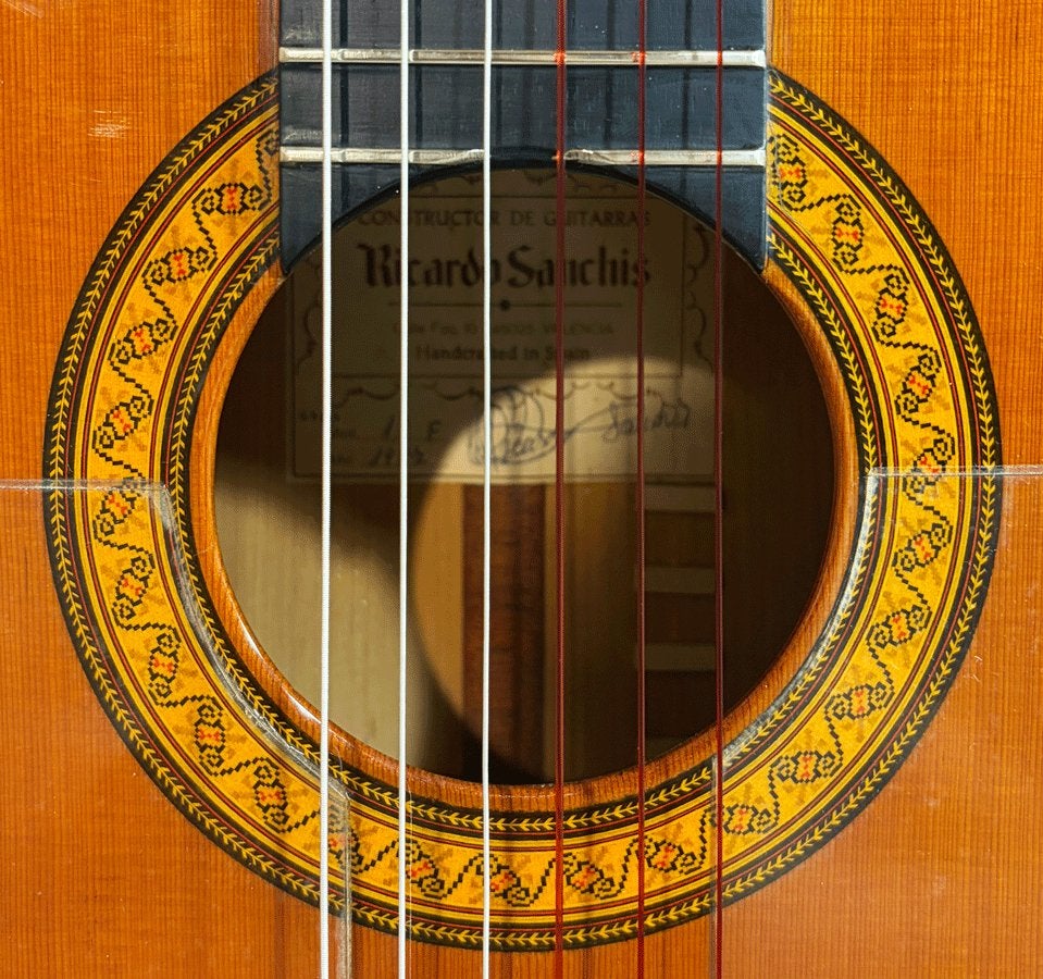 Ricardo Sanchis Carpio flamenco gitaar 1aF, Muziek en Instrumenten, Ophalen of Verzenden, Zo goed als nieuw, Klassieke of Spaanse gitaar