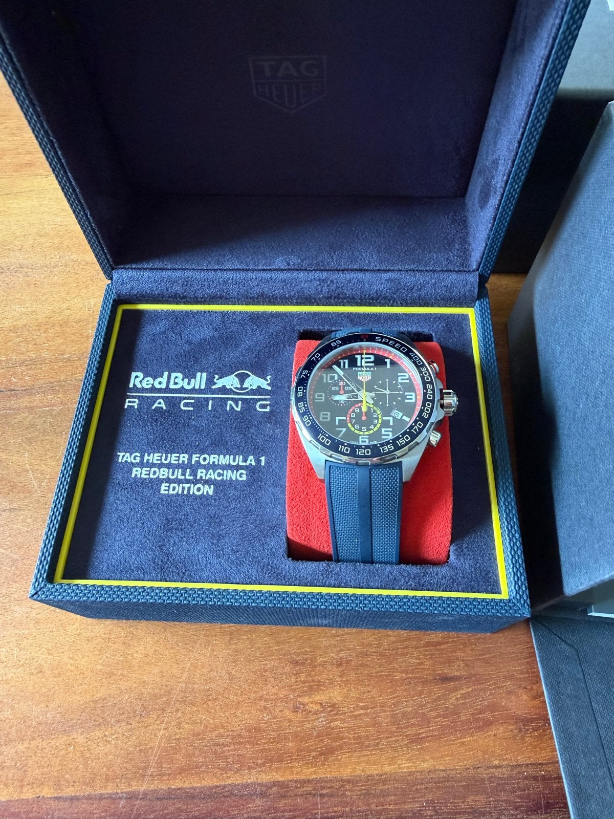 TAG Heuer Formula 1 Red Bull Racing Special Edition, Staal, Polshorloge, Overige materialen, Ophalen of Verzenden