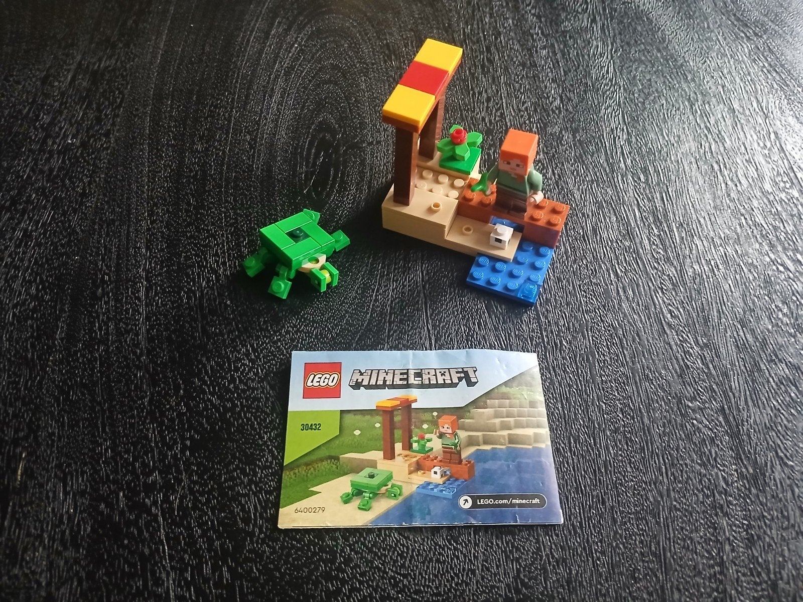 Lego Minicraft 30432 strand met schildpad, Minecraft, Lego, Ophalen of Verzenden, Zo goed als nieuw