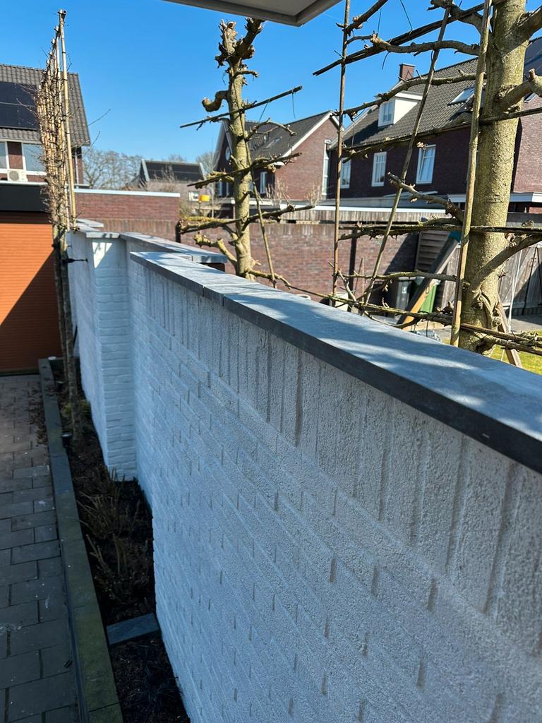 Natuurstenen muurafdekkers 100x15x3 cm - NIEUW - voorraad, Overige materialen, 1 tot 2 meter, Minder dan 3 meter, Nieuw