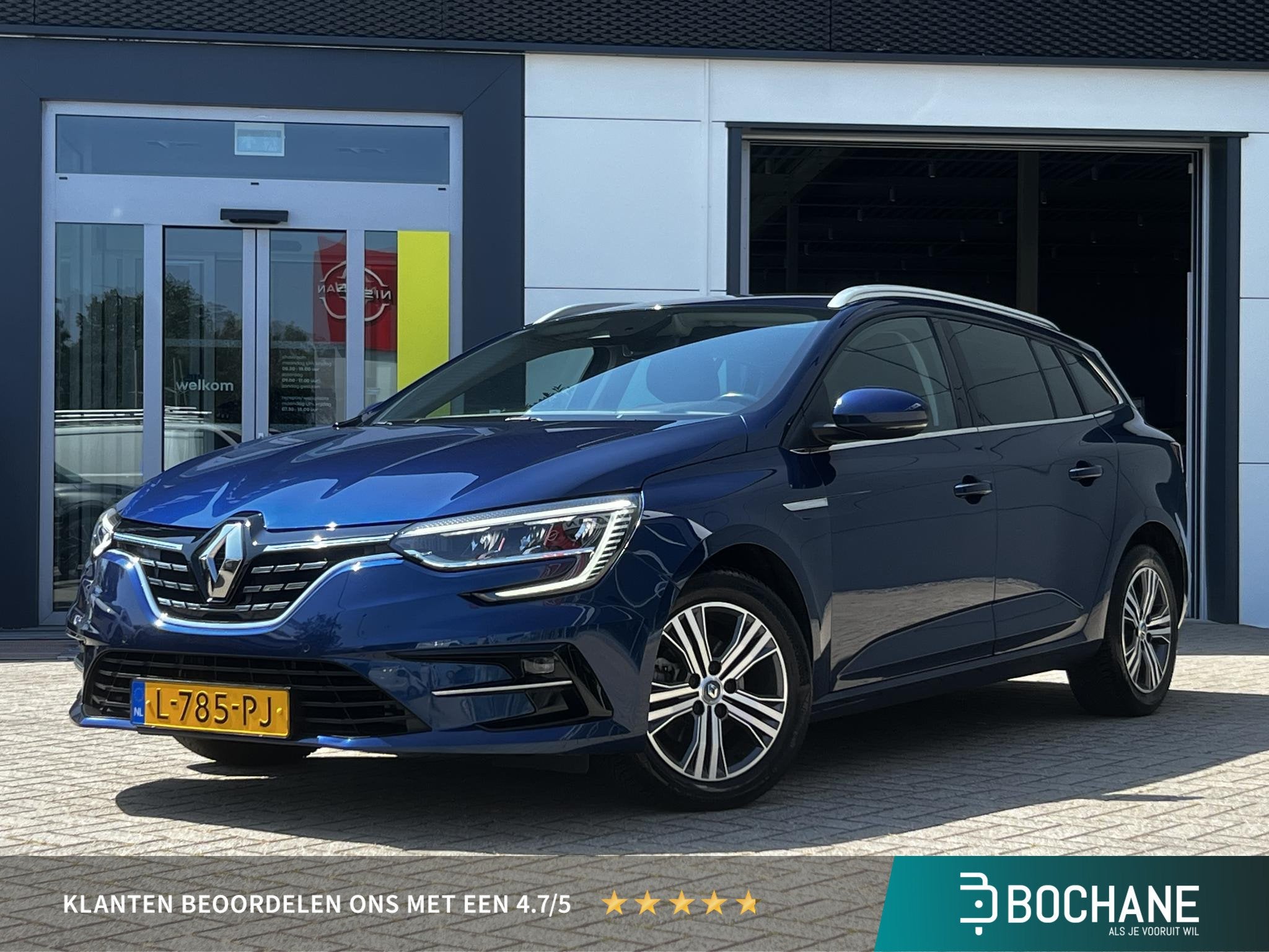 Renault Mégane Estate 1.3 TCe Intens | Trekhaak | Navigatie, Auto's, Renault, Stof, Gebruikt, 4 cilinders, Met garantie (alle)