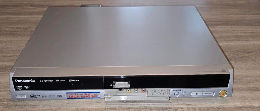 Panasonic EH50EG-S HDD & DVD Recorder
HDD schijf 250 GB,, Panasonic, Met harddisk, Refurbished, Dvd-recorder