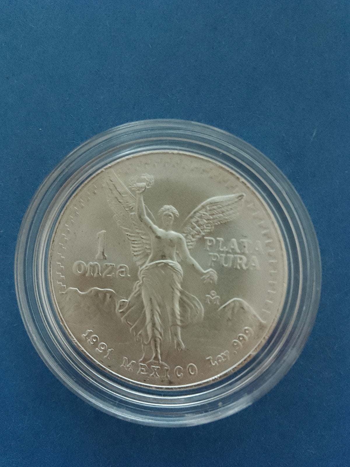 Libertad 1991 1 oz zilver, Ophalen of Verzenden, Zilver
