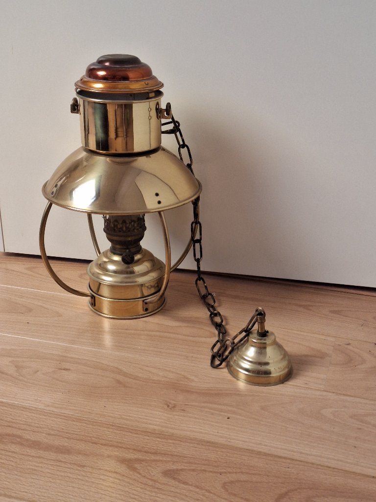 Trawler Scheepslamp, olielamp, Ophalen, Zo goed als nieuw, Groter dan 1:32, Overige merken