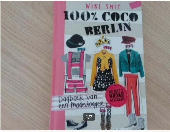 Niki Smit, Dagboek van een modevlogger, "100% Coco Berlin", Boeken, Ophalen of Verzenden, Zo goed als nieuw