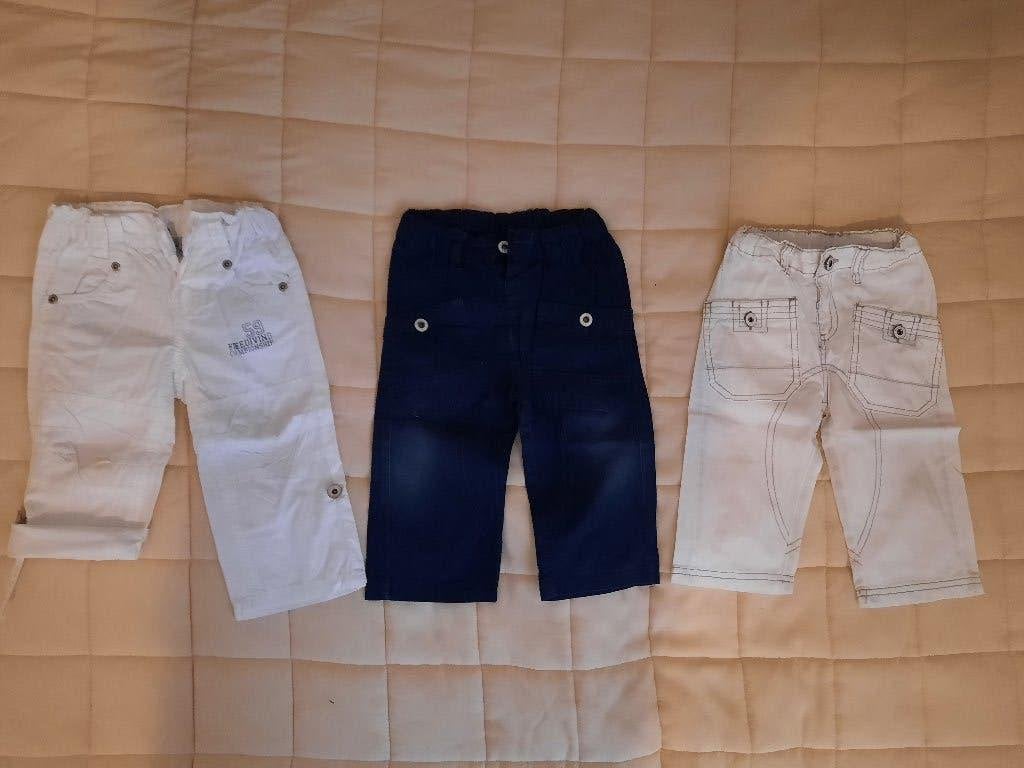 3 jongens zomerbroeken maat 74 ( art. Z41 ), Kinderen en Baby's, Babykleding | Maat 74, Ophalen of Verzenden, Zo goed als nieuw