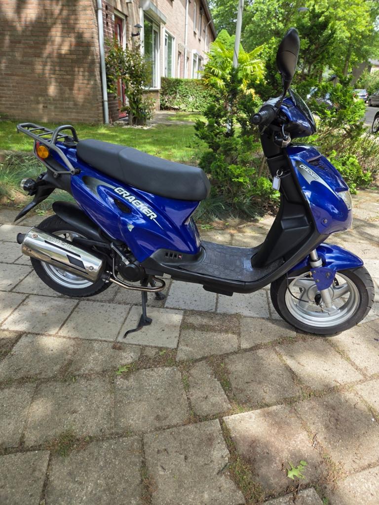 Generic Cracker 50 cc  2017 | 6.150 km | Zeer netjes, Ophalen of Verzenden, Zo goed als nieuw, Benzine, Overige merken