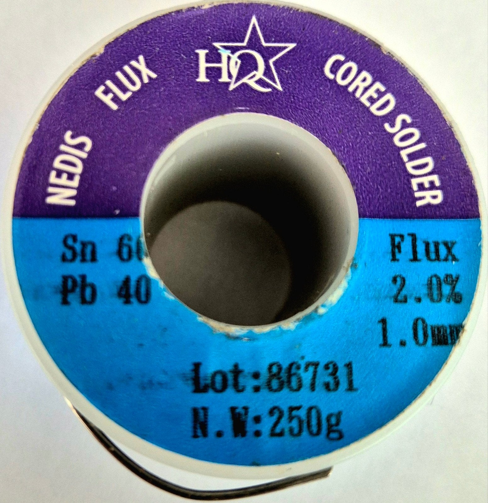 Soldeertin HQ Products Sn 60 Pb 40 - 250g, 1.0mm, Ophalen of Verzenden, Nieuw