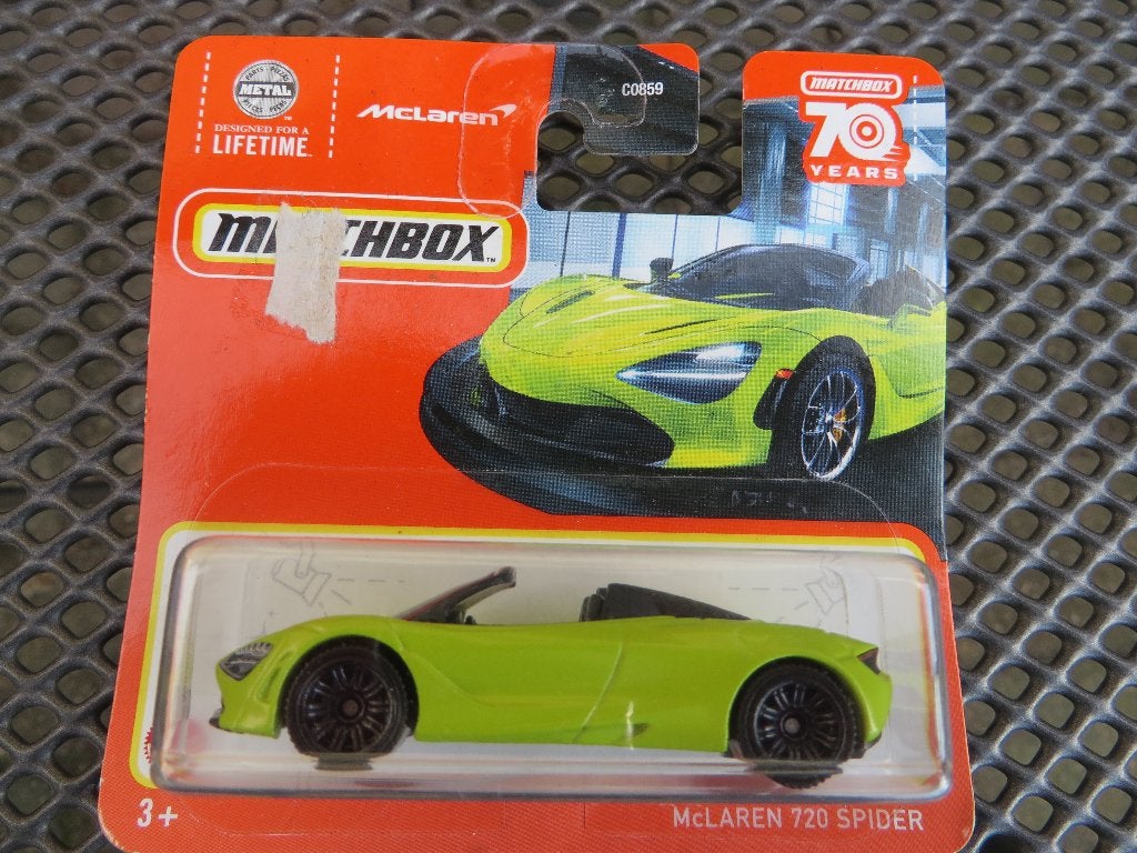 Matchbox Mc Laren 720 Spider, Ophalen of Verzenden, Nieuw, Auto