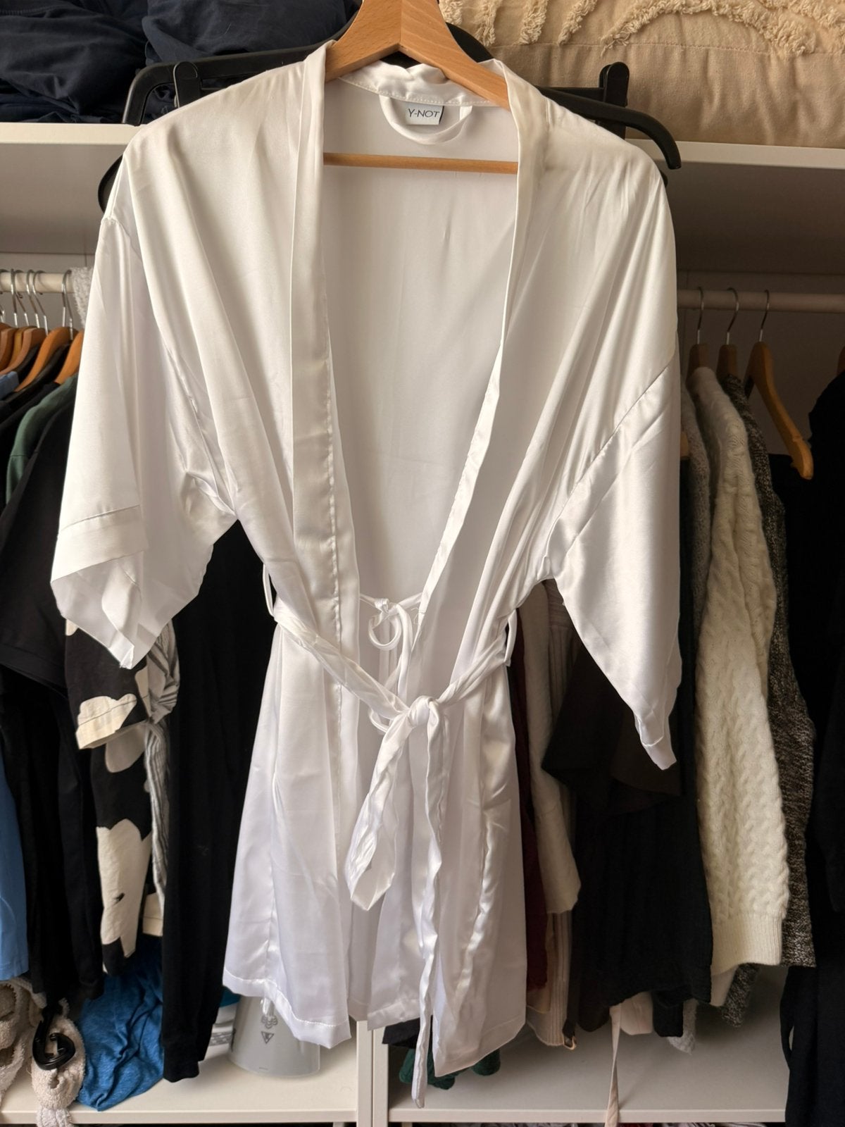 YNOT ochtendjas kimono, Ophalen of Verzenden, Nieuw, Maat 38/40 (M)