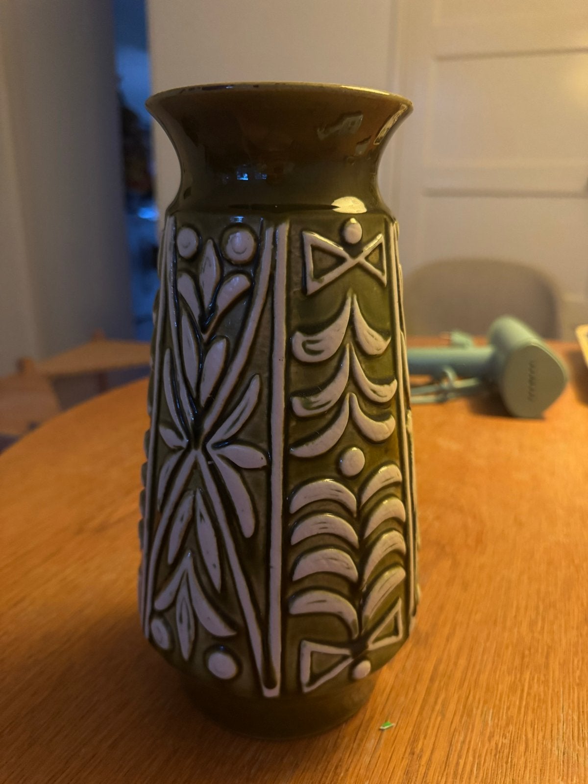 Ü-Keramik West-Duitse vaas 1344/27 - Mid-Century Modern, Ophalen